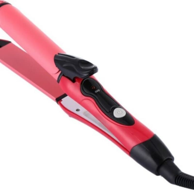 Nova 2 In 1 Hair Curler And Hair Straightener