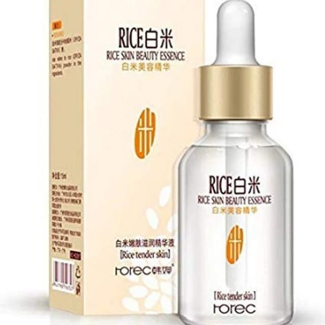 Natural And Organic White Rice Serum Face Moisturizing
