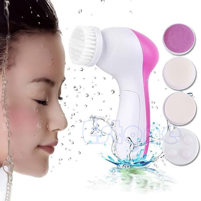Face Massager For Facial, 5 In 1 Facial Massager
Machine, 5 In 1 Beauty Car