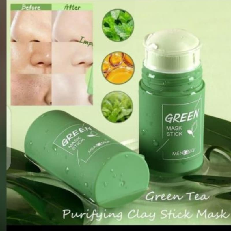 Green Mask stick Black Head Stick.